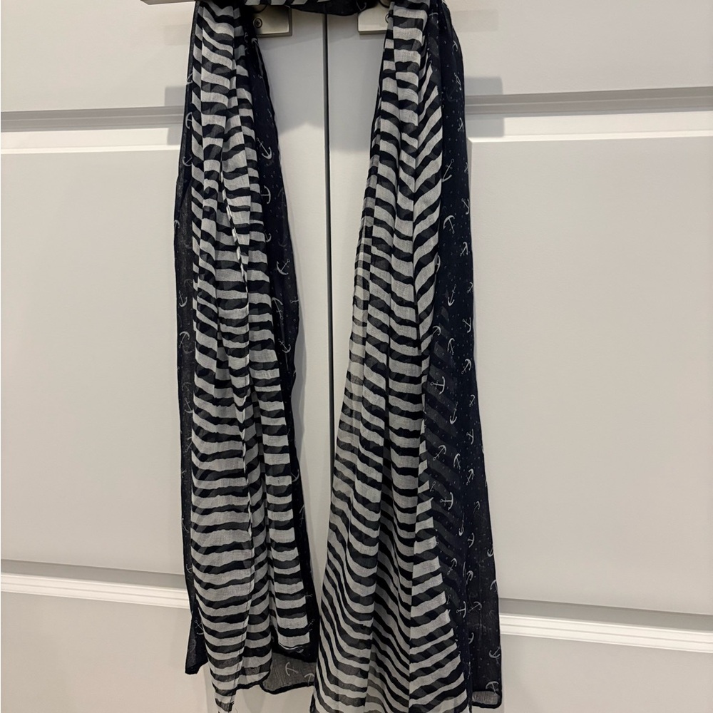 Nautical Striped Scarf